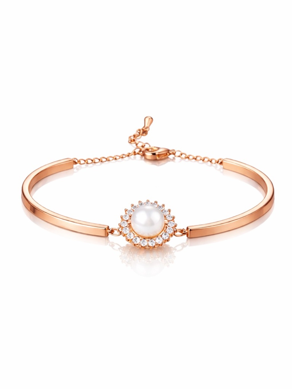 Swarovski Crystals The Elata Pearl Bracelet